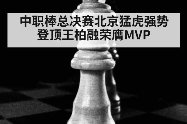中职棒总决赛北京猛虎强势登顶王柏融荣膺MVP